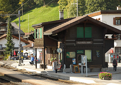 Klosters Dorf Railway Station